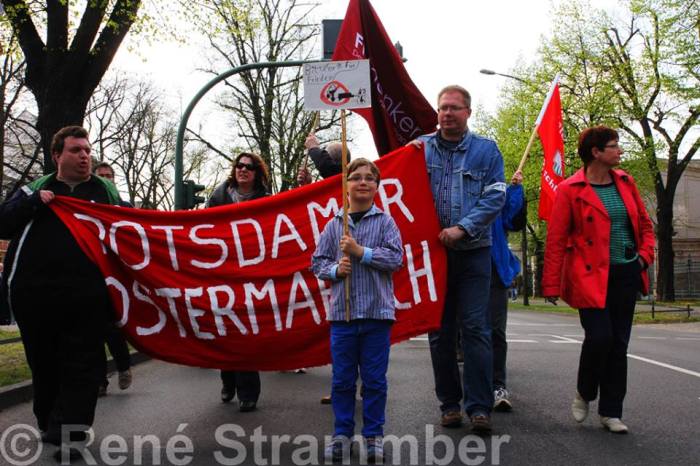 13. Ostermarsch Potsdam, 12. April 2014, Fotograf: René Strammber, Quelle: http://goo.gl/m89uge