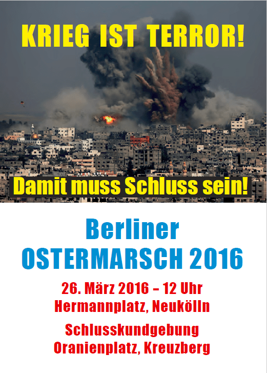 Friko Berlin Ostermarsch 2016